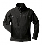 ELYSEE Softshelljacke schwarz/schwarz