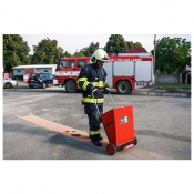 ECCOTARP faltbarer Streuwagen für Bindemittel