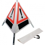 D?NGES Faltsignal 70cm mit Klettschild 