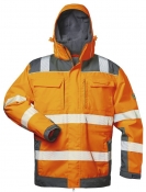 ELYSEE 2in1-Warnschutzjacke leuchtorange