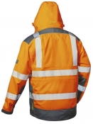 ELYSEE 2in1-Warnschutzjacke leuchtorange
