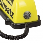 Dachaufsetzer CITY beleuchtet, Wunschtext