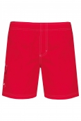 PROACT Herren-Bade-Short, rot