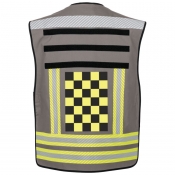 Kennzeichnungsweste Mischgewebe NEO grau zur Kennzeichnung von Flugbetriebspersonal