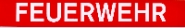 Aufkleber Feuerwehr