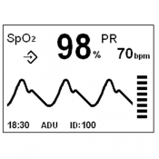 EDAN Pulsoximeter H100B inkl. SpO2-Sensor und Tasche