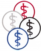 Qualifikationsabzeichen Äskulapstab FB8