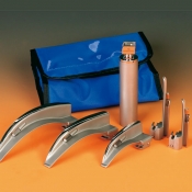 Warmlicht-Intubationsset Edelstahl Plus