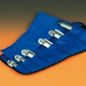 Warmlicht-Intubationsset Edelstahl Plus