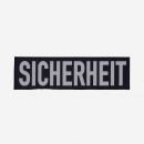 Rückenschild "SICHERHEIT"