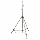 Teleskop-Dreibeinstativ Edelstahl, luftgedämpft, 2