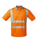 SAFESTYLE UV-/Warnschutz-Polohemd leuchtorange