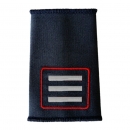 Aufschiebeschlaufen Hauptlöschmeister, maschinengestickt, Paar