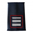 Aufschiebeschlaufen Oberbrandmeister, maschinengestickt, Paar