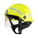 SCHUBERTH Feuerwehrhelm F220 mit Drehverschluß leuchtgelb nachleuchtend