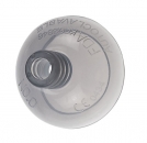 Beatmungsmaske Silikon, Open-Cuff, Größe 0