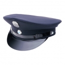 FW-Dienstmütze mit schwarzem Lacklederband