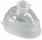 Beatmungsmaske Silikon, Open-Cuff, Größe 3