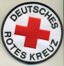 Klett-Patch für Freizeitrucksack, DRK-Logo