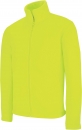 KARIBAN Microfleece-Jacke, leuchtgelb