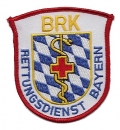 AufnÃ¤her "BRK - Rettungsdienst Bayern"