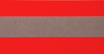 3M Scotchlite Reflexband, rot-silber-rot, 50mm