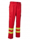 WATEX RD-Bundhose Profi-Line, dunkelrot, PROTEX M, 3M triple-trimm