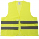 Warnweste, leuchtgelb, Aufdruck "FEUERWEHR", Mischgewebe